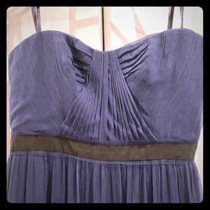 BCBG MaxAzaria Full Length Strapless Dress